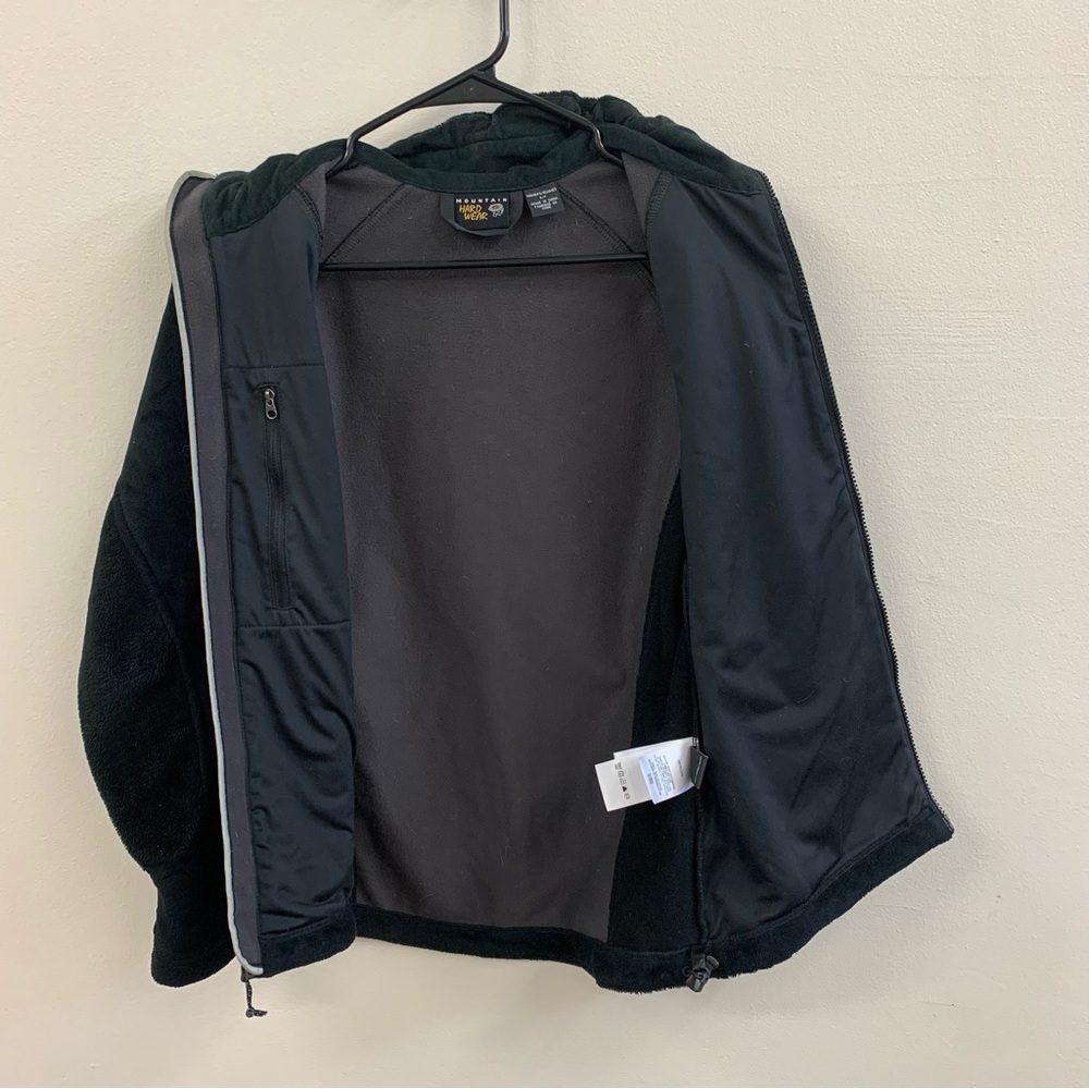 Mountain Hardwear Fleece Wind Stopper Jacket Small Black length 25 chest 16in - Picture 4 of 8